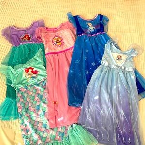 3T Disney princess dress bundle
